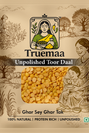 Truemaa Premium Toor Dal (Unpolished) – 1kg